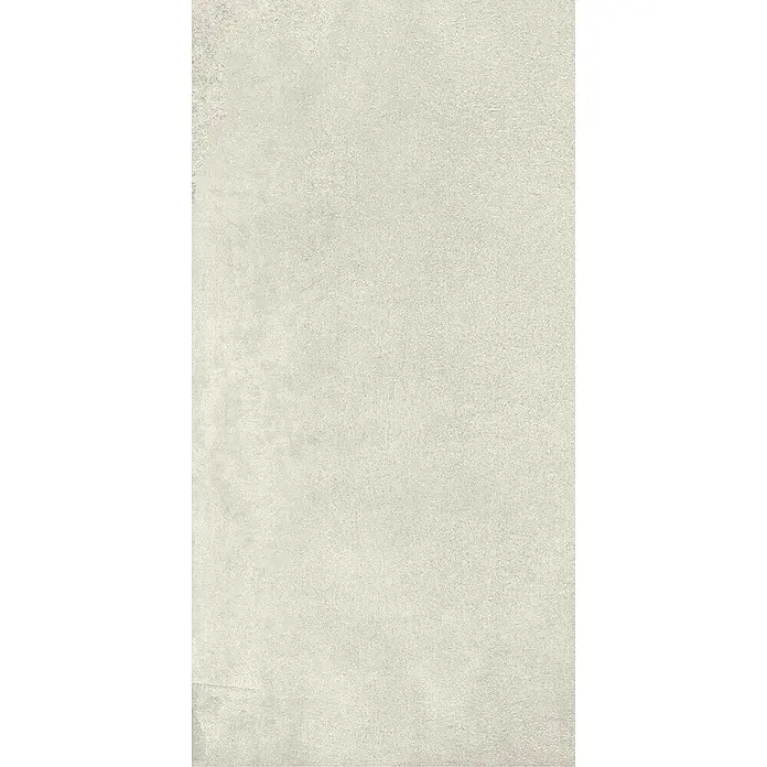 Feinsteinzeug in weißer Betonoptik 30x60 - Italienische Fliesen -  - Strukturierte hellbeige Fliese mit feinkörniger, matter Oberfläche.
