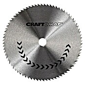 Craftomat Disco de sierra CV (127 mm, Orificio: 12,75 mm, 80 dientes)