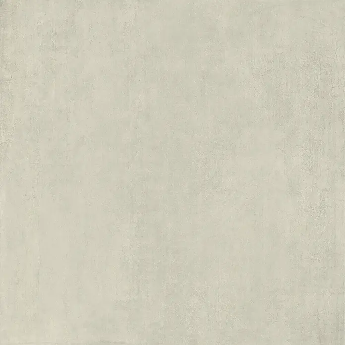 Feinsteinzeug in weißer Betonoptik 120x120 - Italienische Fliesen -  - Hellbeigefarbene Betonoptik-Fliese mit matter Oberfläche.
