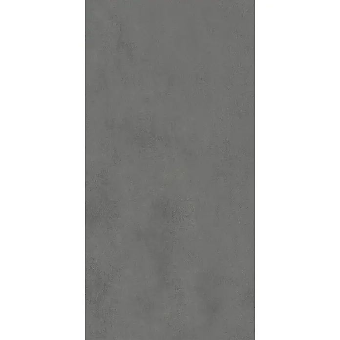 Feinsteinzeug in spachtelartiger schwarzer Harzoptik 60x120 - Ital. Fliesen -  - Dunkelgraue Betonoptik-Textur mit feinen Nuancen, ideal für industrielles oder modernes Design.