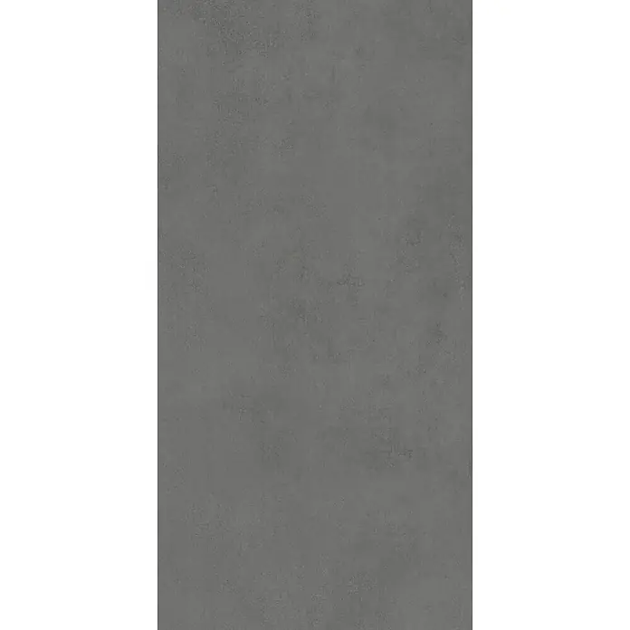 Feinsteinzeug in spachtelartiger schwarzer Harzoptik 60x120 - Ital. Fliesen -  - Dunkelgraue Beton- oder Steinstruktur mit feiner, körniger Oberfläche.