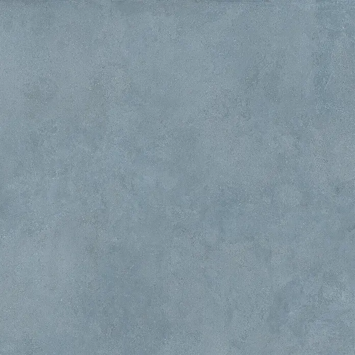 Feinsteinzeug in blauer Betonoptik 120x120 - Italienische Fliesen -  - Strukturierte blaugraue Fliese mit mattem Beton-Look.