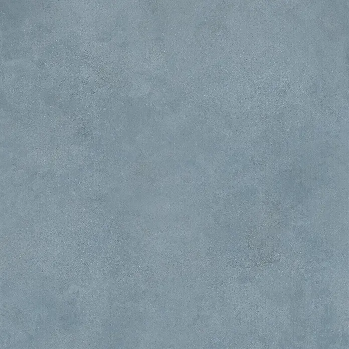 Feinsteinzeug in blauer Betonoptik 120x120 - Italienische Fliesen -  - Blaugraue Fliese in Beton- oder Steinoptik mit subtiler, matter Textur.