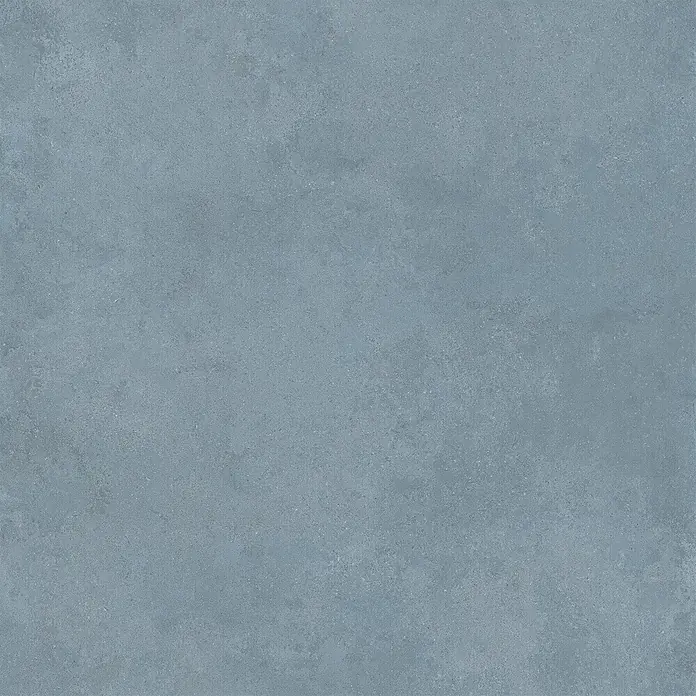 Feinsteinzeug in blauer Betonoptik 120x120 - Italienische Fliesen -  - Strukturierte matte blau-graue Oberfläche, ähnlich einer Stein- oder Betonfliese.