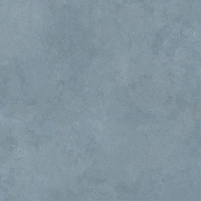 Feinsteinzeug in blauer Betonoptik 120x120 - Italienische Fliesen -  - Strukturierte blaugraue Fliese in Betonoptik.