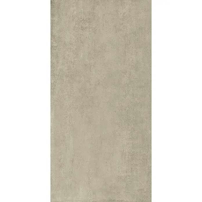 Feinsteinzeug in zeitgenössischer taupefarbener Betonoptik 60x120 -  - Hellgraue, abgenutzte Betonoptik-Textur für zeitgemäße Oberflächen.