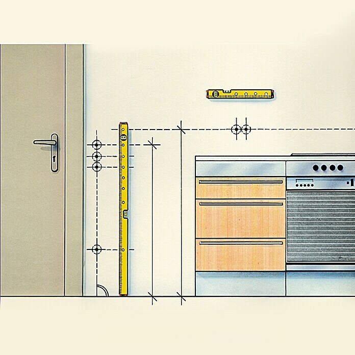 Stabila Wasserwaage Typ 70 electricLänge: 120 cm, Anzahl Libellen: 2 Stk. Unknown