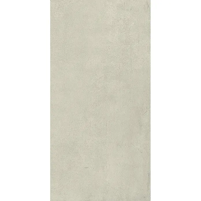 Feinsteinzeug in weißer Betonoptik 30x60 - Italienische Fliesen -  - Helle, strukturierte Oberfläche in Grau.