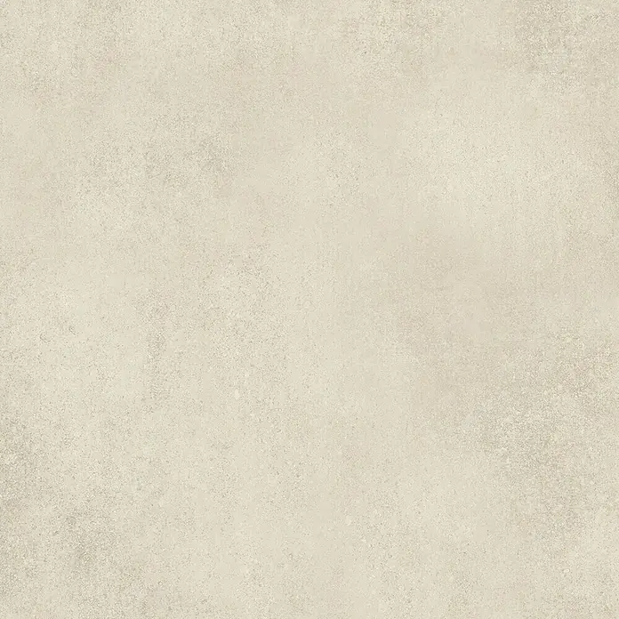 Feinsteinzeug in spachtelartiger beiger Harzoptik 60x60 - Ital. Fliesen -  - Hellbeige, matte Oberfläche mit Betonoptik und feiner Textur.