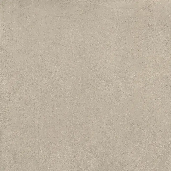 Feinsteinzeug in zeitgenössischer taupefarbener Betonoptik 60x60 -  - Helle beigefarbene Betontextur für moderne Oberflächen oder Böden.
