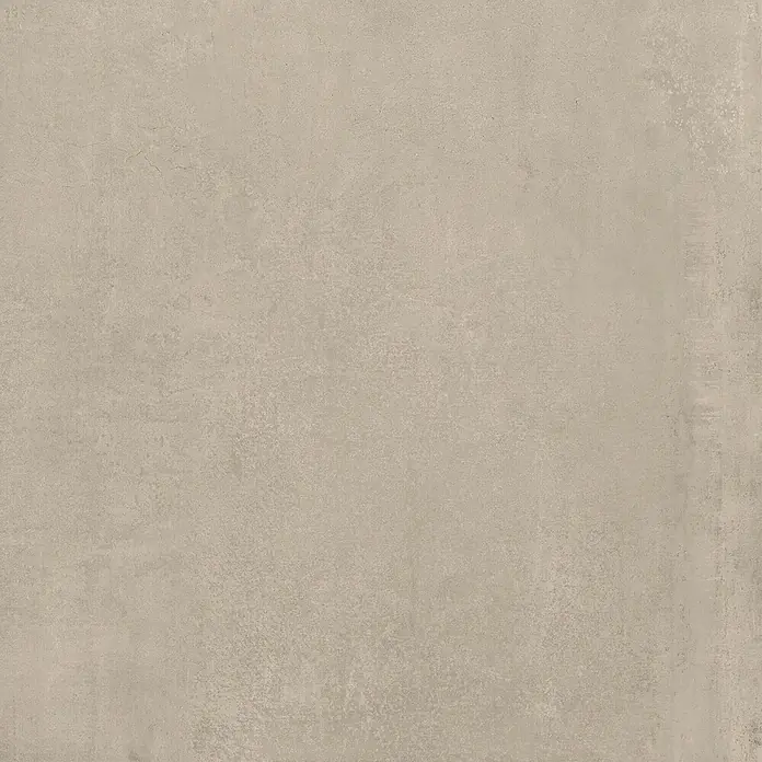 Feinsteinzeug in zeitgenössischer taupefarbener Betonoptik 60x60 -  - Helle beige Betontextur für Böden oder Wände.