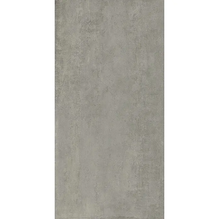 Feinsteinzeug in dunkelgrau Betonoptik 60x120 - Italienische Fliesen -  - Hellgraue Betontextur mit feinen Unebenheiten.