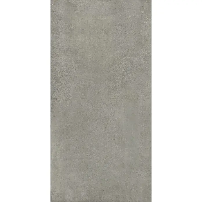 Feinsteinzeug in dunkelgrau Betonoptik 60x120 - Italienische Fliesen -  - Graue Fliese in Betonoptik mit dezenter strukturierter Oberfläche.