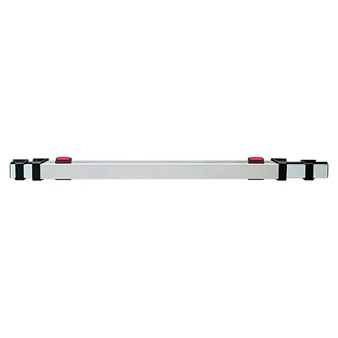 Abus Panzerriegel PR1400 - Geeignet für: Türblattbreite von 85 - 100 cm, Länge: 800 mm - Aluminium-Dachträger mit schwarzen Halterungen und roten Knöpfen, geeignet für den Transport von Lasten auf dem Autodach.