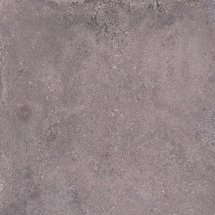 Feinsteinzeug strukturierter grauer Soft Betonoptik 60x60 - Ital. Fliesen -  - Dunkelgraue, gesprenkelte Fliesenstruktur in Betonoptik.