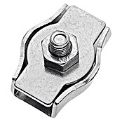 Simplexklem (Voor kabeldiameter: 8 mm, 1 stk., Staal)