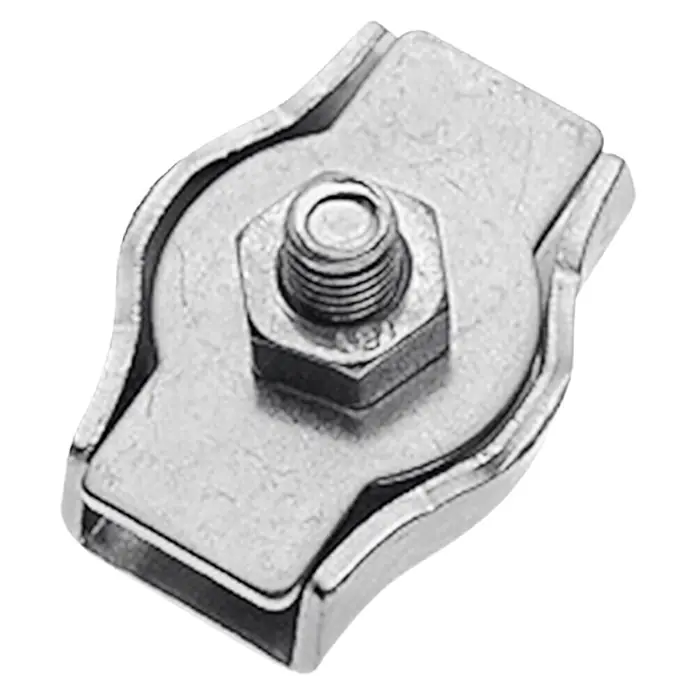 Stabilit Simplex-Klemme - 4 mm - 6 mm, Stahl, Galvanisch verzinkt, 1 Stk. - Diagonale Ansicht