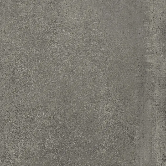 Feinsteinzeug in zeitgenössischer dunkelgrauer Betonoptik 60x60 -  - Dunkelgraue Beton- oder Zementtextur mit rauer, abgenutzter Oberfläche.