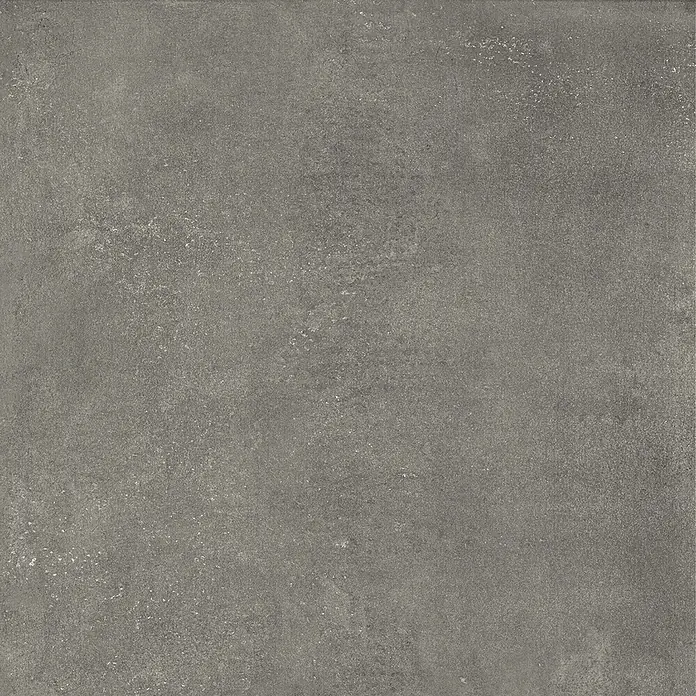 Feinsteinzeug in zeitgenössischer dunkelgrauer Betonoptik 60x60 -  - Anthrazitgraue, strukturierte Fliese in Stein- oder Betonoptik.