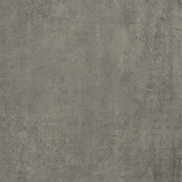 Feinsteinzeug in zeitgenössischer dunkelgrauer Betonoptik 60x60 -  - Dunkelgraue, melierte Betonoptik-Textur, geeignet für moderne Böden oder Wände.