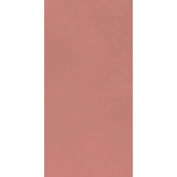 Feinsteinzeug in farbiger rosafarbener Betonoptik 60x120 - Ital. Fliesen -  - Gedämpfte Altrosa-Farbe mit einer subtilen, matten Textur.