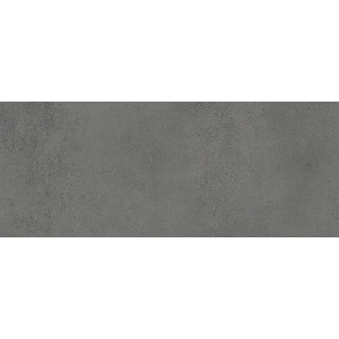 Feinsteinzeug Wandfliese matter schwarzer Harzoptik 20x50 - Ital. Fliesen -  - Dunkelgraue Beton- oder Zementtextur mit leicht rauer, gesprenkelter Oberfläche.