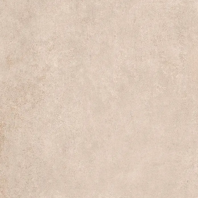 Feinsteinzeug in moderner beiger Betonoptik 60x60 - Italienische Fliesen -  - Hellbeige Steinoptikfliese mit matter, texturierter Oberfläche.