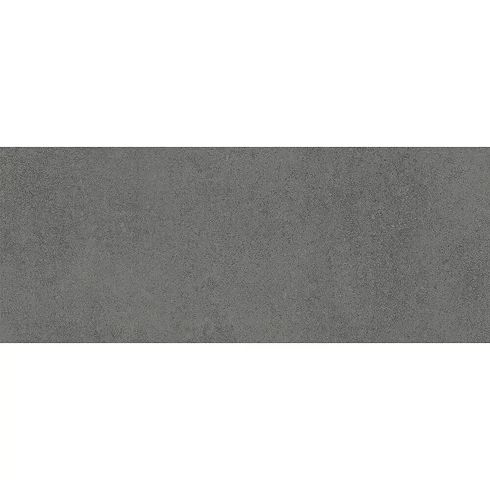 Feinsteinzeug Wandfliese matter schwarzer Harzoptik 20x50 - Ital. Fliesen -  - Dunkelgraue texturierte Oberfläche.