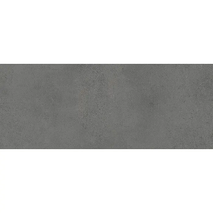 Feinsteinzeug Wandfliese matter schwarzer Harzoptik 20x50 - Ital. Fliesen -  - Dunkelgraue, subtil texturierte Oberfläche, die Beton oder Stein simuliert.
