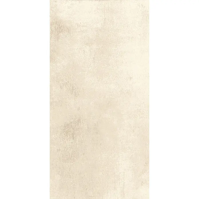 Feinsteinzeug in elfenbeinfarbener Harzoptik 30x60 - Italienische Fliesen -  - Hellbeige, abgenutzte Papier- oder Wandtextur mit feinen Kratzern und Grunge-Effekten.