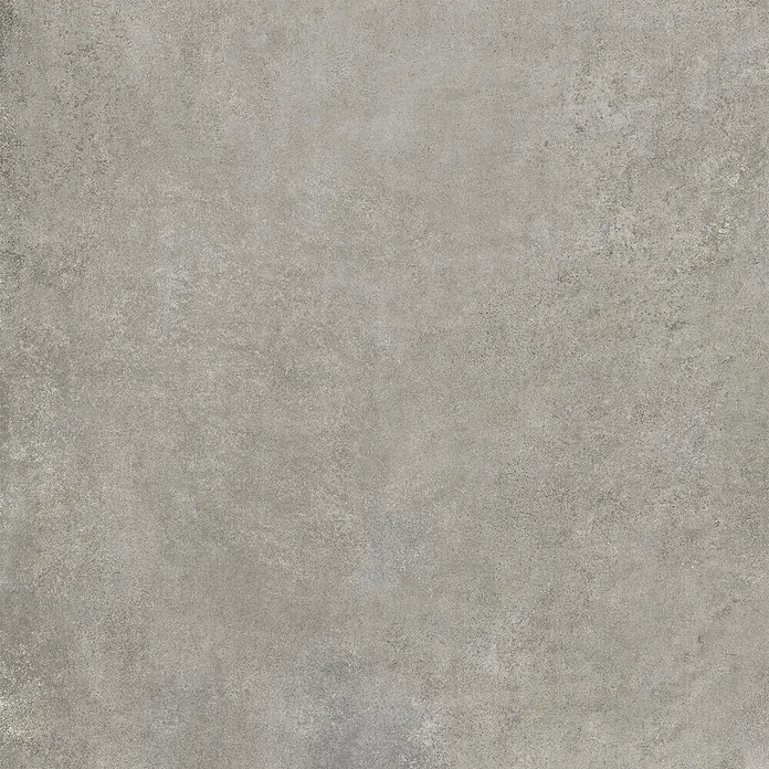 Feinsteinzeug in moderner dunkelgrauer Betonoptik 80x80 - Ital. Fliesen -  - Graue Zementoptik-Fliese mit strukturierter Oberfläche.