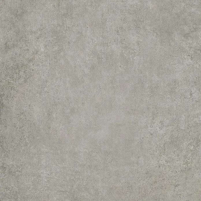 Feinsteinzeug in moderner dunkelgrauer Betonoptik 80x80 - Ital. Fliesen -  - Hellgraue Betonoptik mit feiner Textur.