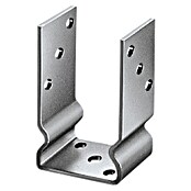 Stabilit Soporte en U ligero (60 x 101 x 100 mm, Galvanizado al fuego, Espesor: 4 mm)