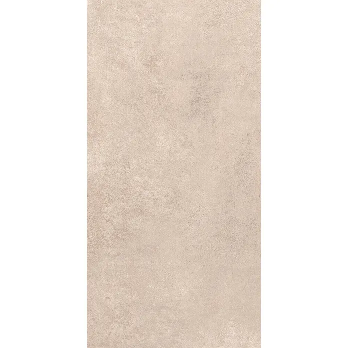 Feinsteinzeug in beiger Betonoptik 30x60 - Italienische Fliesen -  - Hellbeige strukturierte Fliese mit mattem, steinähnlichem Finish.
