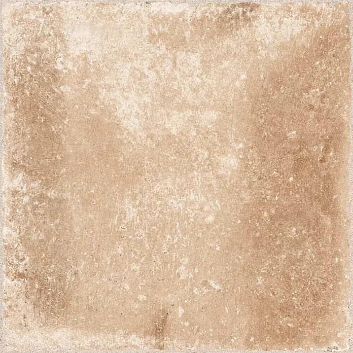 Feinsteinzeug in natürlicher 04 Terrakottaoptik 30x30 - Ital. Fliesen -  - Gealterte braun-beige Fliese mit rustikaler Natursteinoptik.