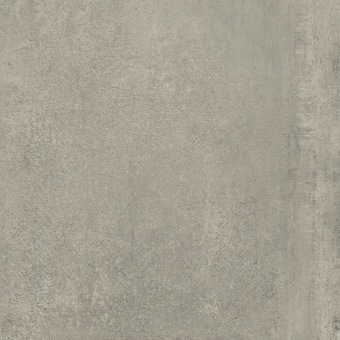 Feinsteinzeug in zeitgenössischer grauer Betonoptik 60x60 - Ital. Fliesen -  - Hellgraue Betonoptik-Textur mit feinen Gebrauchsspuren, ideal für Boden- oder Wandbeläge.