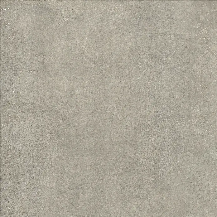 Feinsteinzeug in zeitgenössischer grauer Betonoptik 60x60 - Ital. Fliesen -  - Texturierte graue Fliese im Beton-Look mit subtilen Variationen, ideal für modernes Interieur.