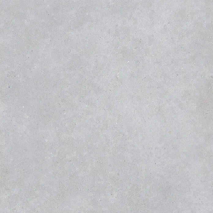 Design-Feinsteinzeug hellgrauer matter 120x120 - Italienische Fliesen -  - Hellgraue Beton- oder Steinstruktur mit feinen Sprenkeln.