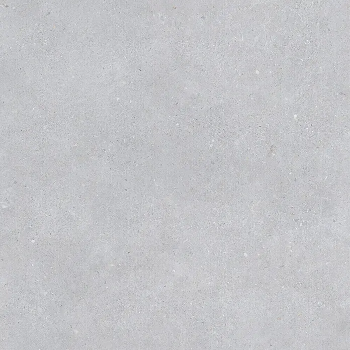 Design-Feinsteinzeug hellgrauer matter 120x120 - Italienische Fliesen -  - Helle, gesprenkelte Beton- oder Terrazzo-Textur für Boden- oder Wandfliesen.