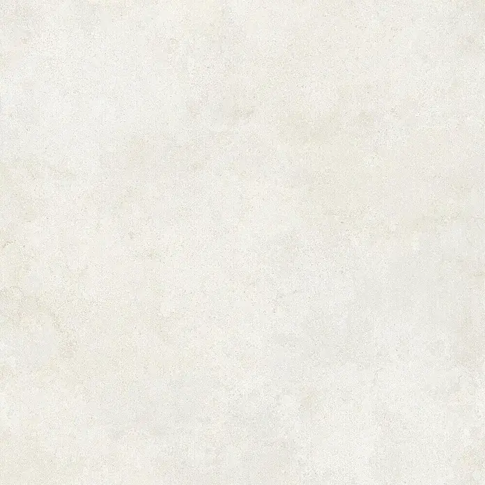 Feinsteinzeug in weißer Betonoptik 120x120 - Italienische Fliesen -  - Helle beige, strukturierte Feinsteinzeug-Boden- und Wandfliese.