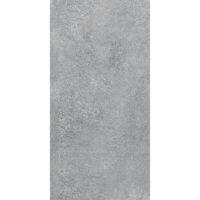 Feinsteinzeug in dunkelgrauer Betonoptik 30x60 - Italienische Fliesen -  - Matte graue Fliese mit einer betonähnlichen, texturierten Oberfläche.