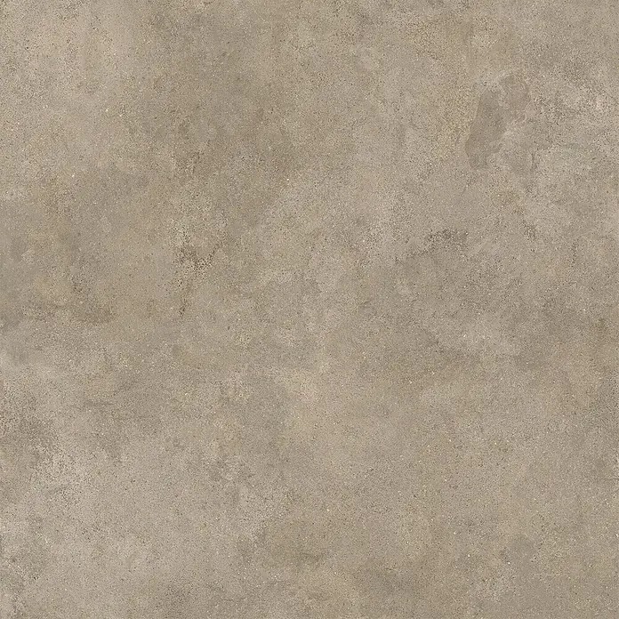 Feinsteinzeug in hellgrauer Betonoptik 120x120 - Italienische Fliesen -  - Beigebraune Fliese in Betonoptik mit feiner Textur, ideal für Böden oder Wände.