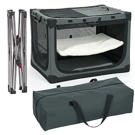 PawHut Katze Transporttasche Grün 90L x 64B x 64H cm