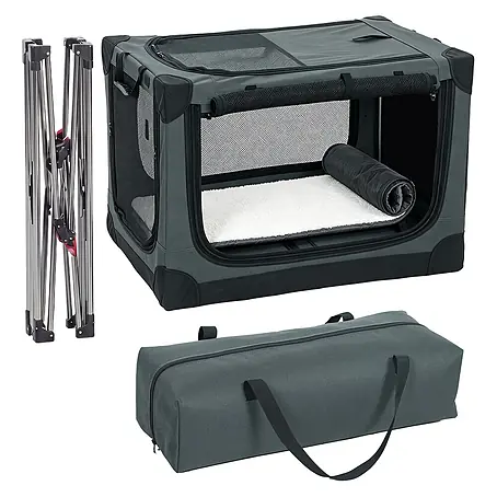 PawHut Katze Transporttasche Grün 76L x 54B x 54H cm