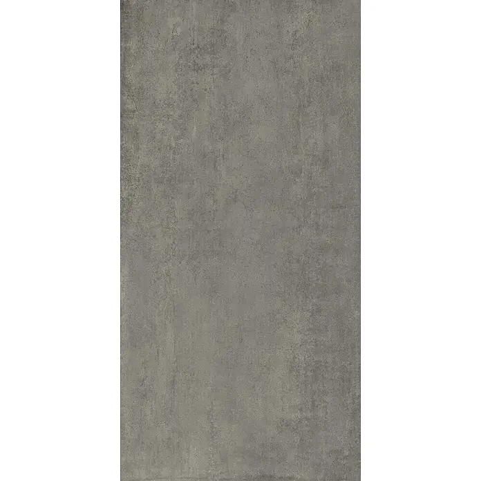 Feinsteinzeug in dunkelgrau Betonoptik 60x120 - Italienische Fliesen -  - Dunkelgraue Beton- oder Zementtextur mit subtilen Farbnuancen und leichten Unregelmäßigkeiten.