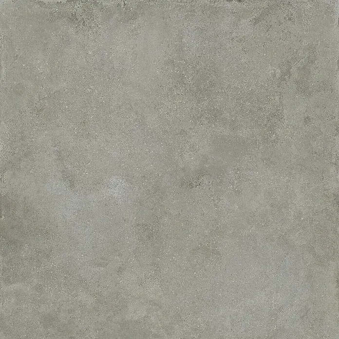 Feinsteinzeug in grauer Betonoptik 120x120 - Italienische Fliesen -  - Grau melierte Betonoptik-Fliese mit Textur.