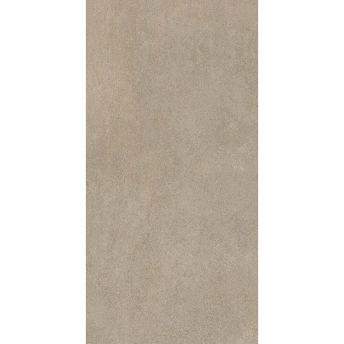 Feinsteinzeug in brauner Harzoptik 30x60 - Italienische Fliesen -  - Hellbraune, raue, matte Beton- oder Steinstruktur.