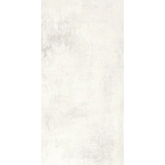 Feinsteinzeug in weißer Harzoptik 30x60 - Italienische Fliesen -  - Helle, gebrochen weiße Texturoberfläche mit dezentem Abnutzungs- oder Bürsteneffekt.