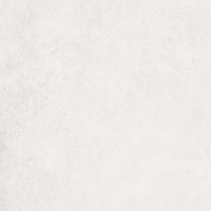 Feinsteinzeug in moderner weißer Betonoptik 60x60 - Italienische Fliesen -  - Dezente hellgraue oder weiße Betonoptik-Textur für Wand- oder Bodenfliesen.