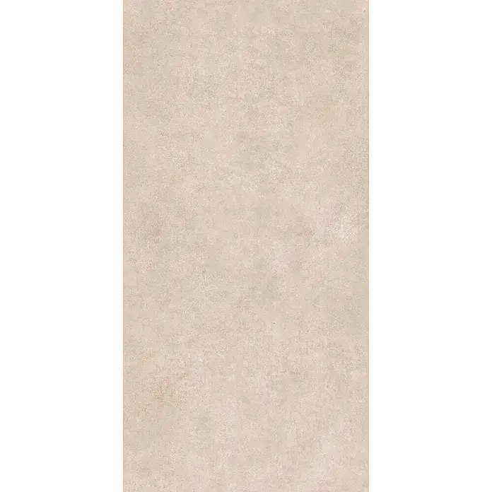 Feinsteinzeug in moderner beiger Betonoptik 60x120 - Italienische Fliesen -  - Helle beigefarbene Fliese in Steinoptik mit feiner, matter Textur.